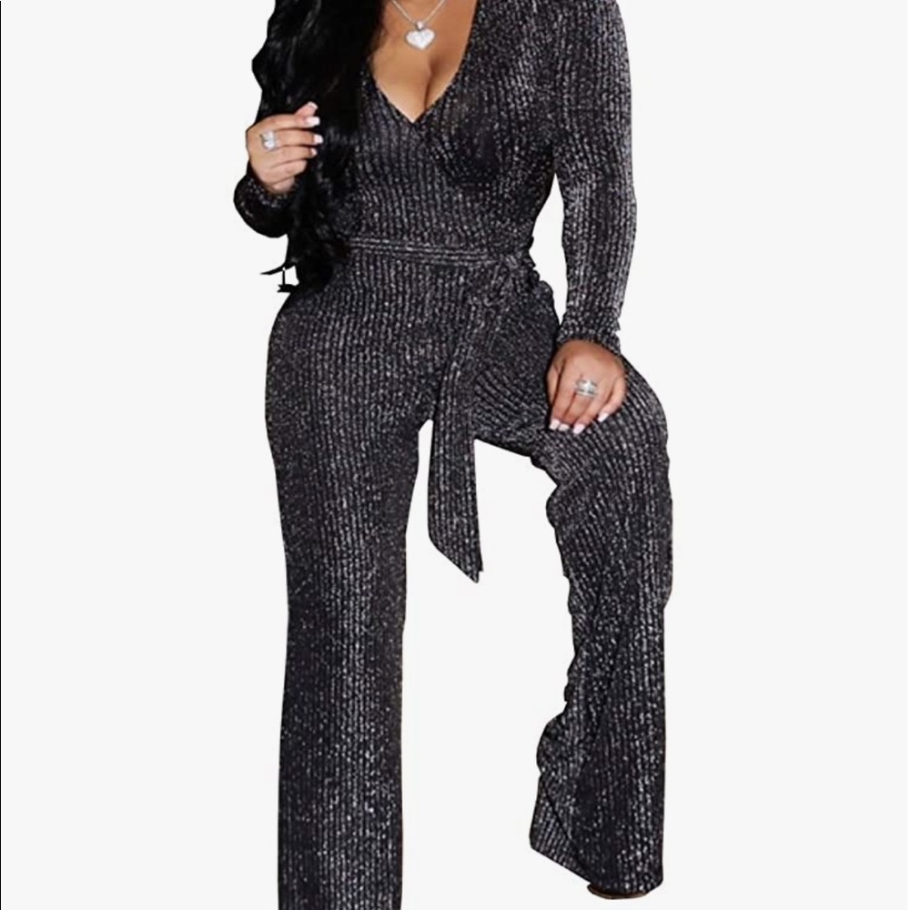 Women's Sexy Sparkly Jumpsuit